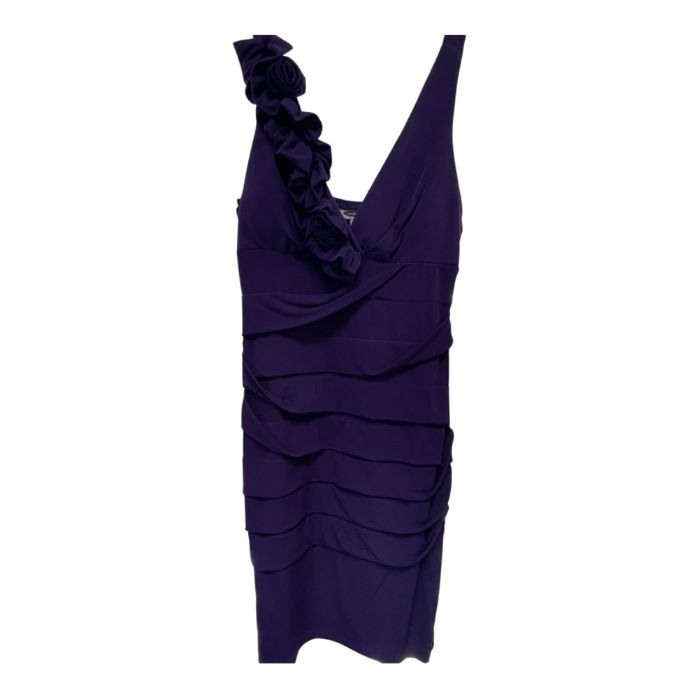 Intermission Chic Purple Midi Dress